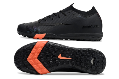 Unisex Nike Air Zoom Mercurial Vapor 16 Elite TF Football Shoes - Black/Red