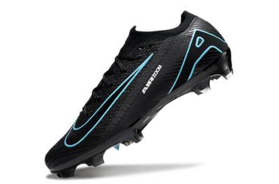 Unisex Nike Air Zoom Mercurial Vapor 16 Elite FG Football Boots - Black/Jade/White