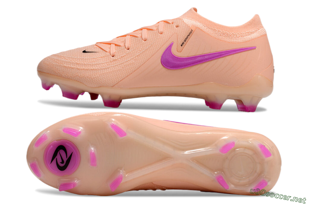 Men's Nike Phantom Luna Elite FG Football Boots - Pink/Black/Purple 1