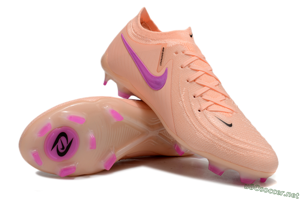 Men's Nike Phantom Luna Elite FG Football Boots - Pink/Black/Purple 3