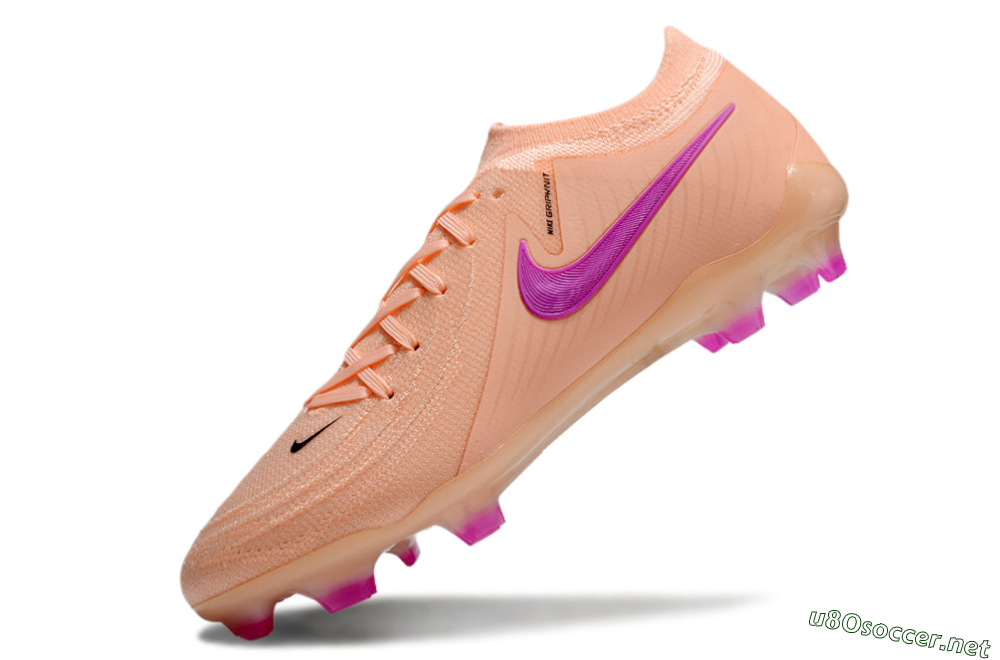 Men's Nike Phantom Luna Elite FG Football Boots - Pink/Black/Purple 5