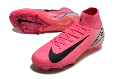 Unisex Nike Air Zoom Mercurial Superfly 10 Elite FG Football Boots - Pink/Black