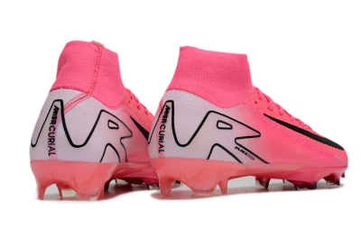 Unisex Nike Air Zoom Mercurial Superfly 10 Elite FG Football Boots - Pink/Black