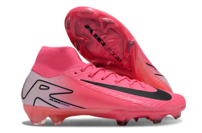 Unisex Nike Air Zoom Mercurial Superfly 10 Elite FG Football Boots - Pink/Black