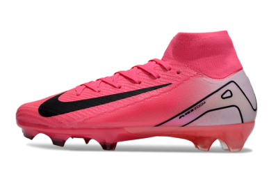 Unisex Nike Air Zoom Mercurial Superfly 10 Elite FG Football Boots - Pink/Black