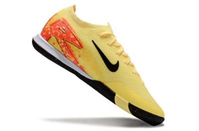 Men's Nike Air Zoom Mercurial Vapor 16 Elite IC Football Shoes - Yellow/Black/Red