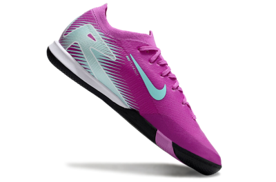 Men's Nike Air Zoom Mercurial Vapor 16 Elite IC Football Shoes - Purple/Jade/White