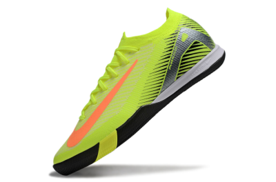 Men's Nike Air Zoom Mercurial Vapor 16 Elite IC Football Shoes - Yellow/Orange/Silver