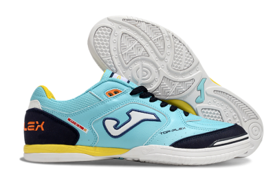 Men's Joma Top Flex IC Football Shoes - Jade/Black/Yellow