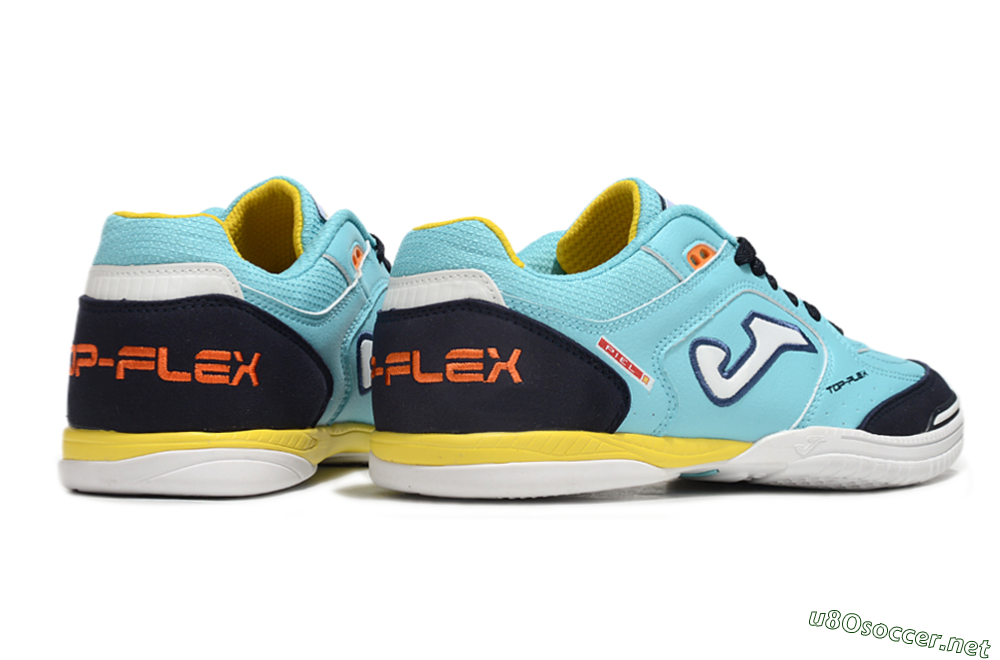 Men's Joma Top Flex IC Football Shoes - Jade/Black/Yellow 6