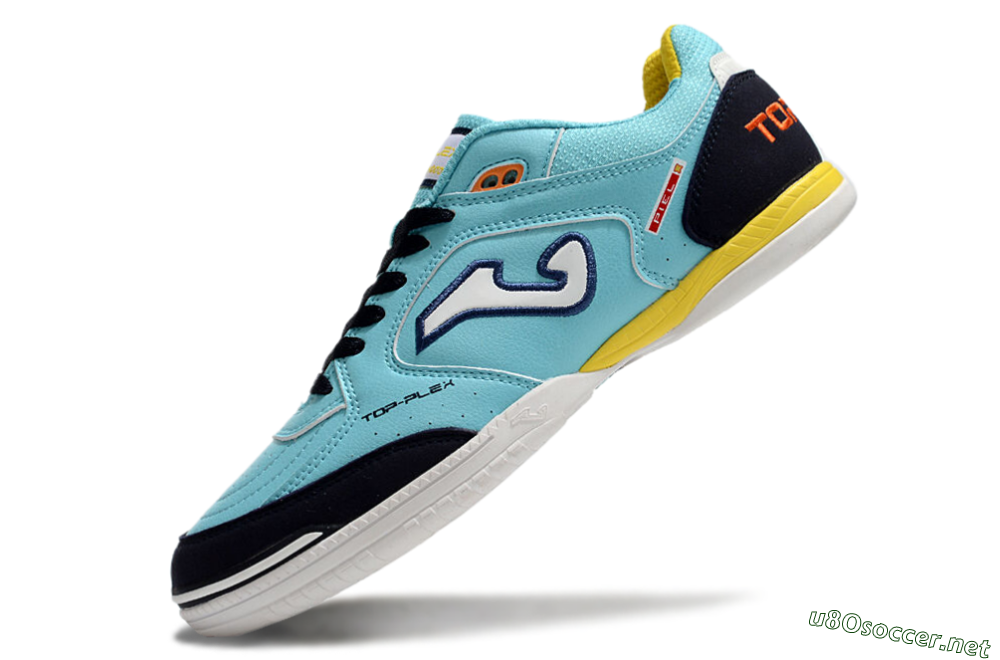 Men's Joma Top Flex IC Football Shoes - Jade/Black/Yellow 5