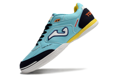 Men's Joma Top Flex IC Football Shoes - Jade/Black/Yellow