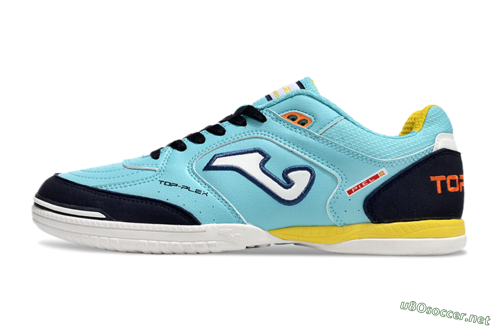 Men's Joma Top Flex IC Football Shoes - Jade/Black/Yellow 0