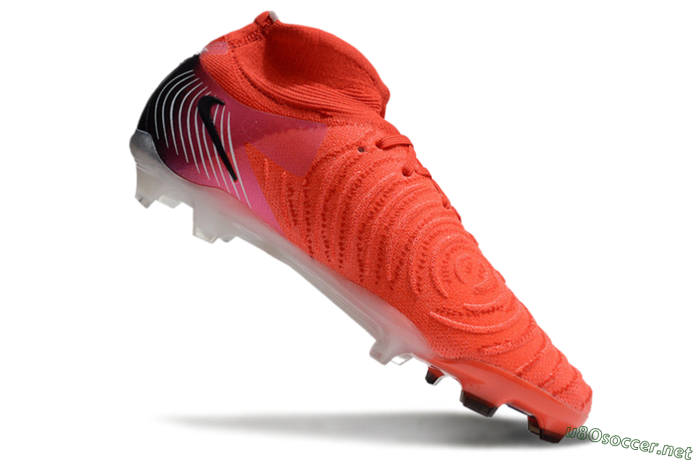 Men's Nike Phantom Luna Elite NU FG Football Boots - Red/Black/White 4