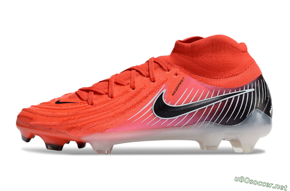 Men's Nike Phantom Luna Elite NU FG Football Boots - Red/Black/White 0