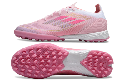 Men's Adidas F50 Pro 304 TF Football Shoes - Pink/White/Purple