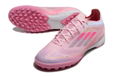 Men's Adidas F50 Pro 304 TF Football Shoes - Pink/White/Purple