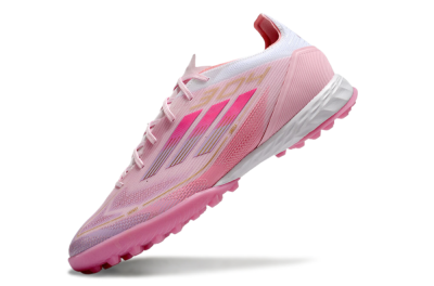 Men's Adidas F50 Pro 304 TF Football Shoes - Pink/White/Purple