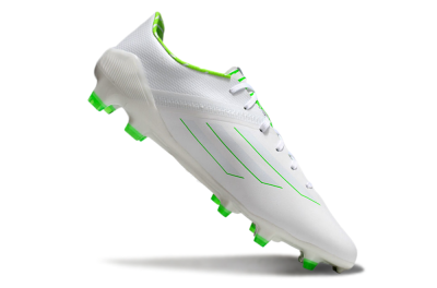 Men's Adidas F50 Adizero FG Football Boots - White/Green