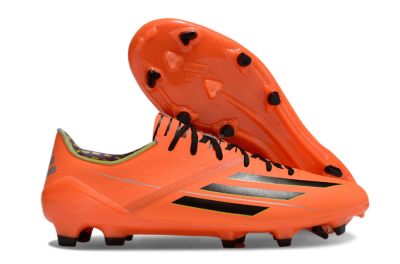 Men's Adidas F50 Adizero FG Football Boots - Red/Black/Yellow
