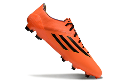Men's Adidas F50 Adizero FG Football Boots - Red/Black/Yellow