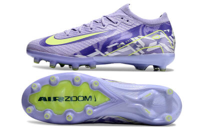 Men's Nike Air Zoom Mercurial Vapor 16 Elite AG Football Boots - Purple/Yellow/Blue