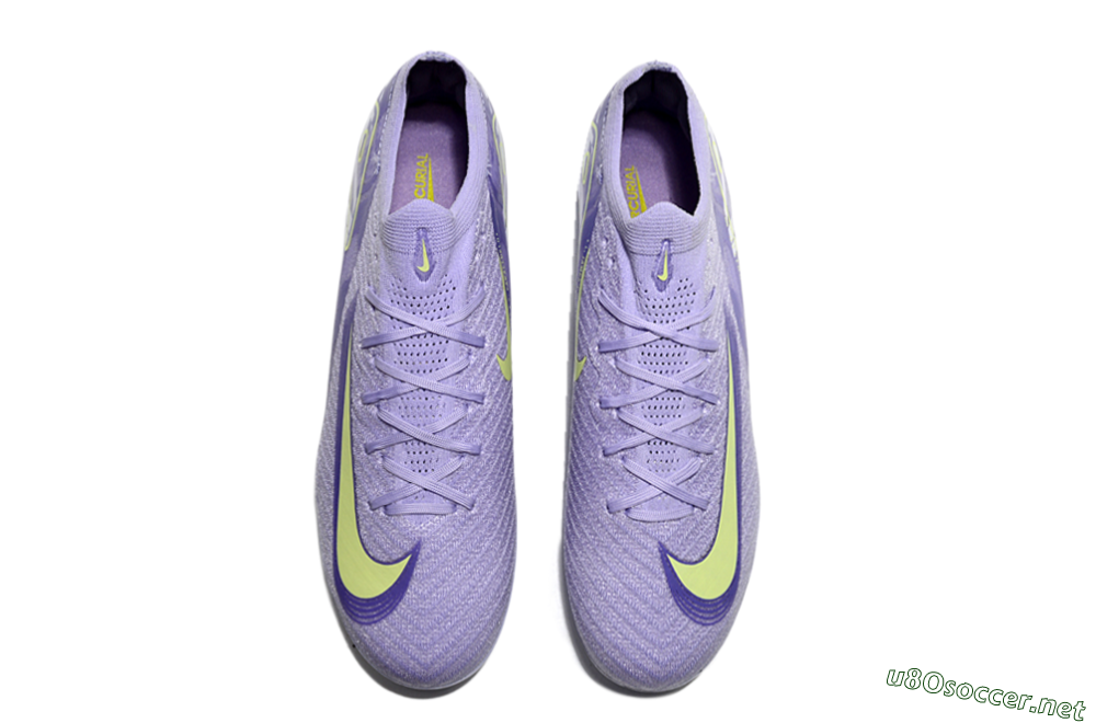 Men's Nike Air Zoom Mercurial Vapor 16 Elite AG Football Boots - Purple/Yellow/Blue 3