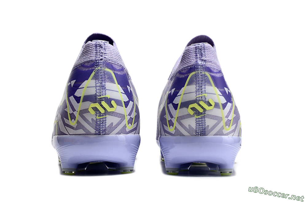 Men's Nike Air Zoom Mercurial Vapor 16 Elite AG Football Boots - Purple/Yellow/Blue 4