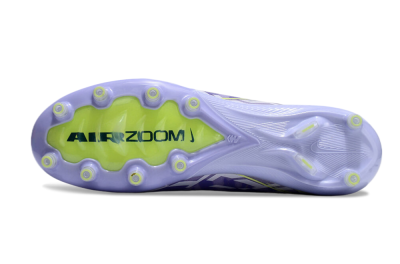 Men's Nike Air Zoom Mercurial Vapor 16 Elite AG Football Boots - Purple/Yellow/Blue