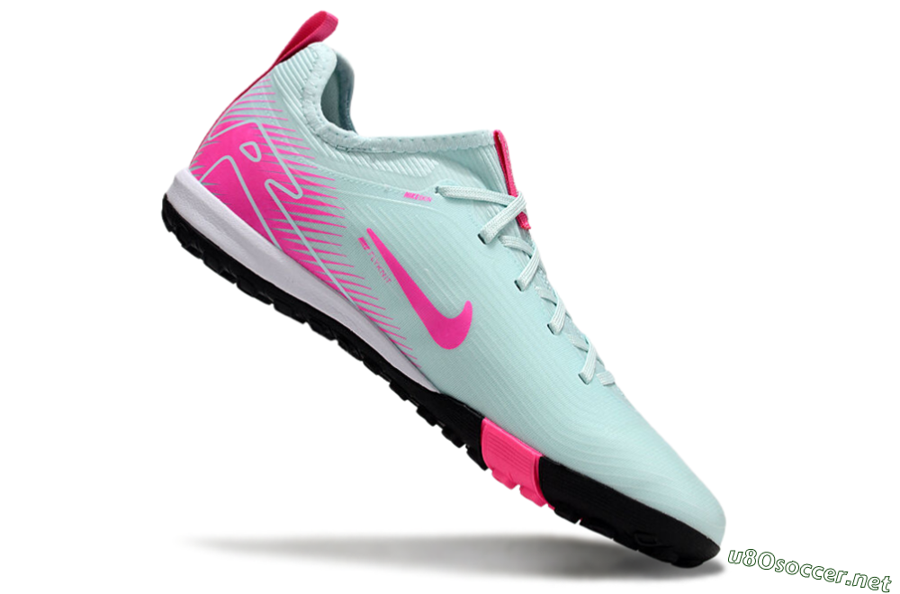 Unisex Nike Air Zoom Mercurial Vapor 16 Pro TF Football Shoes - Jade/Pink/White 5