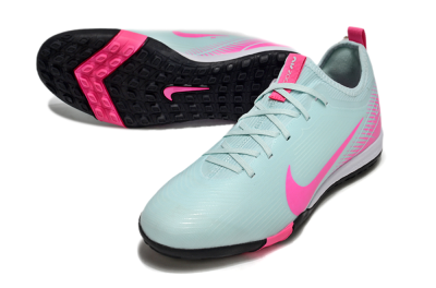 Unisex Nike Air Zoom Mercurial Vapor 16 Pro TF Football Shoes - Jade/Pink/White
