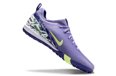 Unisex Nike Air Zoom Mercurial Vapor 16 Pro TF Football Shoes - Purple/Yellow/White