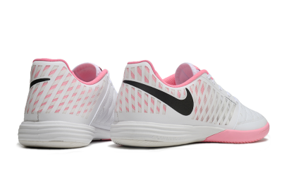 Unisex Nike Lunar Gato 2 IC Football Shoes - White/Pink/Black