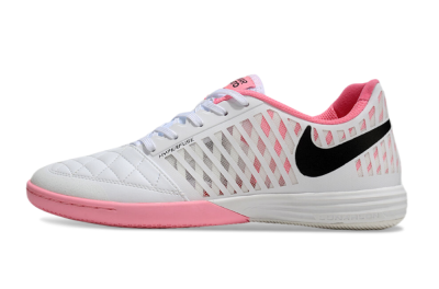Unisex Nike Lunar Gato 2 IC Football Shoes - White/Pink/Black