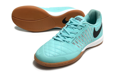 Unisex Nike Lunar Gato 2 IC Football Shoes - Blue/Black/White