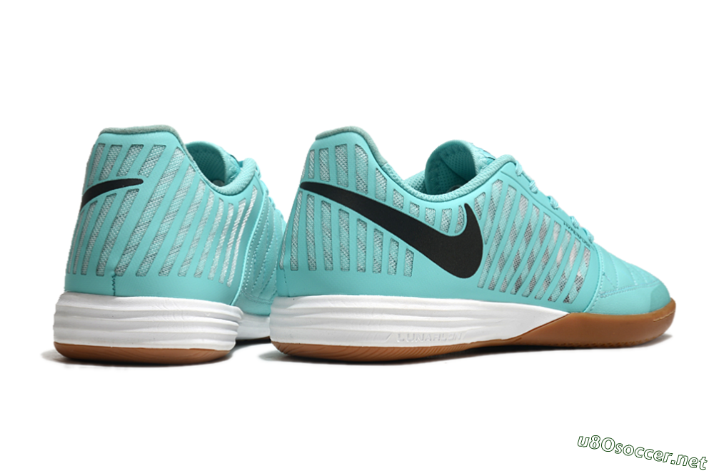 Unisex Nike Lunar Gato 2 IC Football Shoes - Blue/Black/White 7