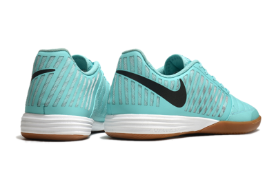 Unisex Nike Lunar Gato 2 IC Football Shoes - Blue/Black/White