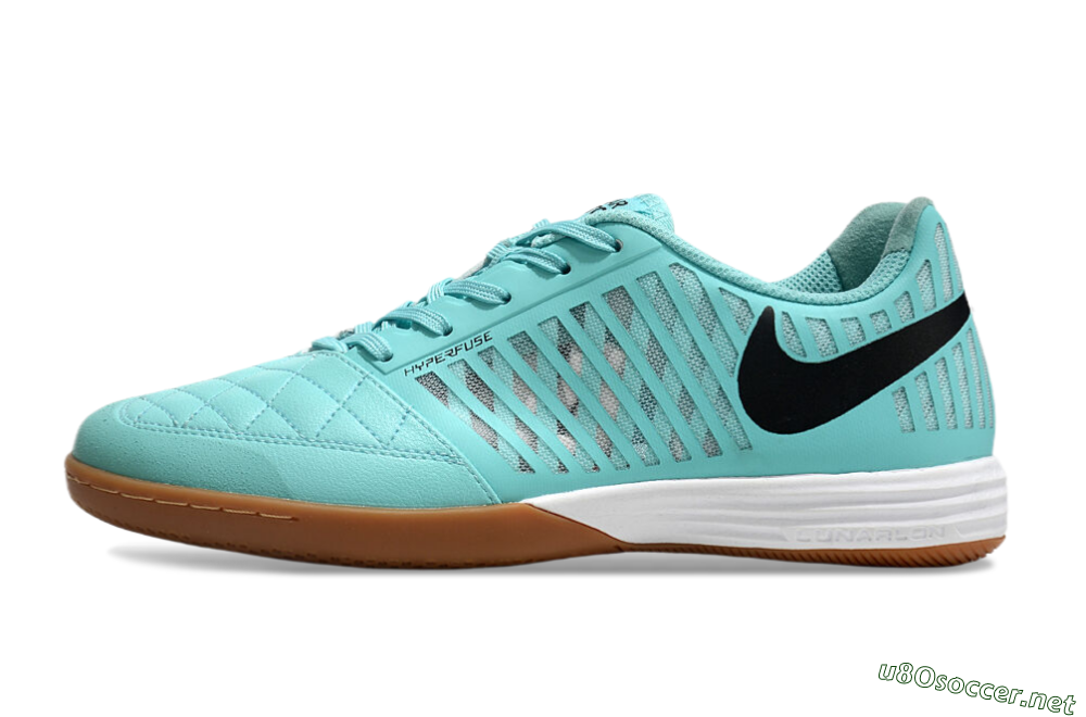 Unisex Nike Lunar Gato 2 IC Football Shoes - Blue/Black/White 0