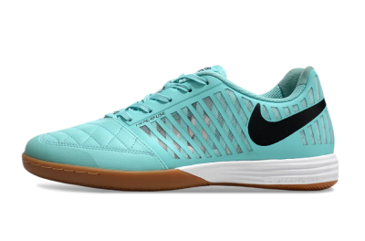 Unisex Nike Lunar Gato 2 IC Football Shoes - Blue/Black/White