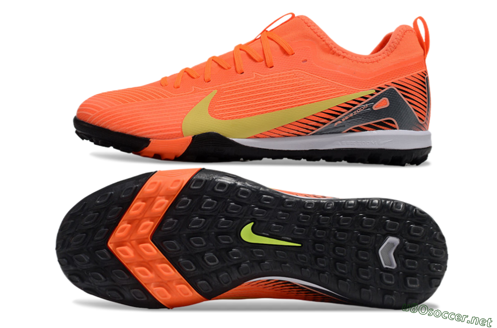 Unisex Nike Air Zoom Mercurial Vapor 16 Pro TF Football Shoes - Red/Yellow/White 1
