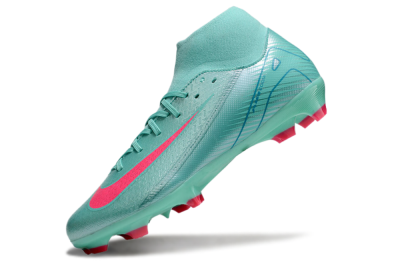 Men's Nike Air Zoom Mercurial Superfly 10 Elite FG Football Boots - Jade/Pink/Blue