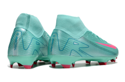 Men's Nike Air Zoom Mercurial Superfly 10 Elite FG Football Boots - Jade/Pink/Blue