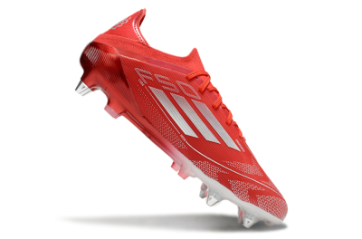 Men's Adidas F50 Elite SG Football Boots - Red/Silver