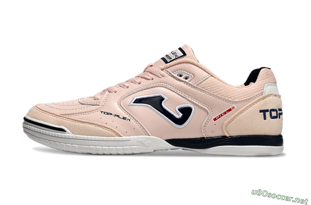Men's Joma Top Flex IC Football Shoes - Pink/Black/White 0