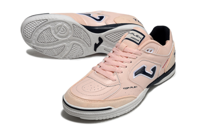 Men's Joma Top Flex IC Football Shoes - Pink/Black/White