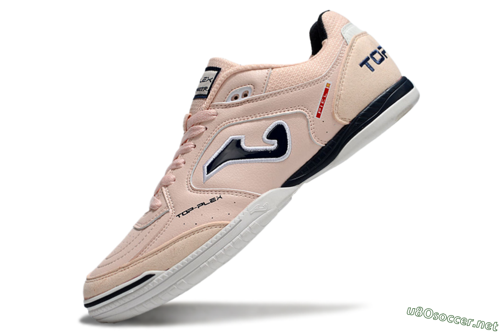 Men's Joma Top Flex IC Football Shoes - Pink/Black/White 5
