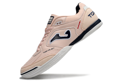 Men's Joma Top Flex IC Football Shoes - Pink/Black/White