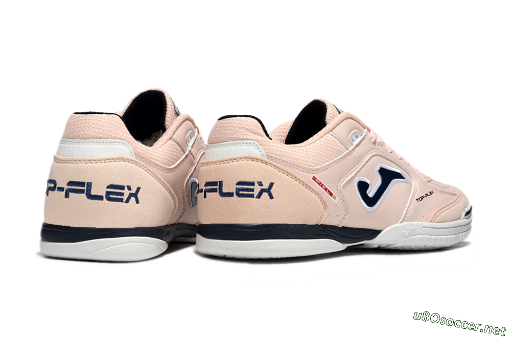 Men's Joma Top Flex IC Football Shoes - Pink/Black/White 6