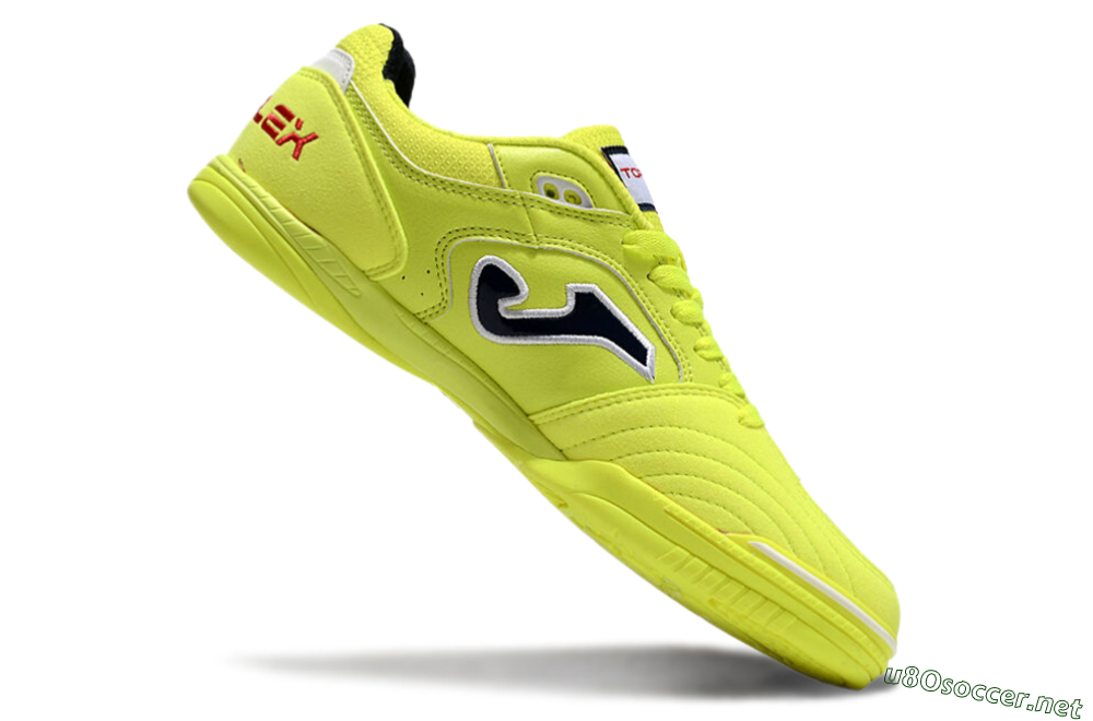 Men's Joma Top Flex IC Football Shoes - Yellow/Black/Red 4