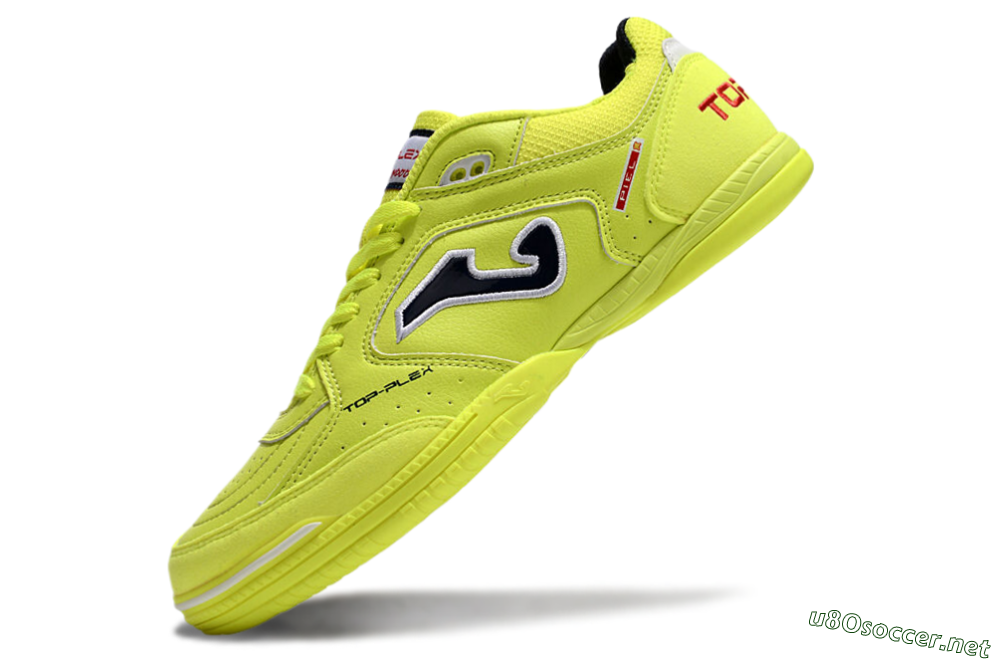 Men's Joma Top Flex IC Football Shoes - Yellow/Black/Red 5